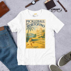 Pickleball de Portofino 1920s Vintage T-Shirt